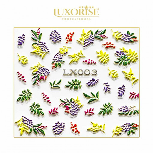 Tatuaj 3D Unghii LUXORISE LX003 - Adventure