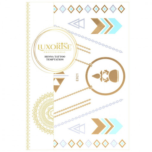 Tatuaj Temporar LUXORISE Gold Edition E021