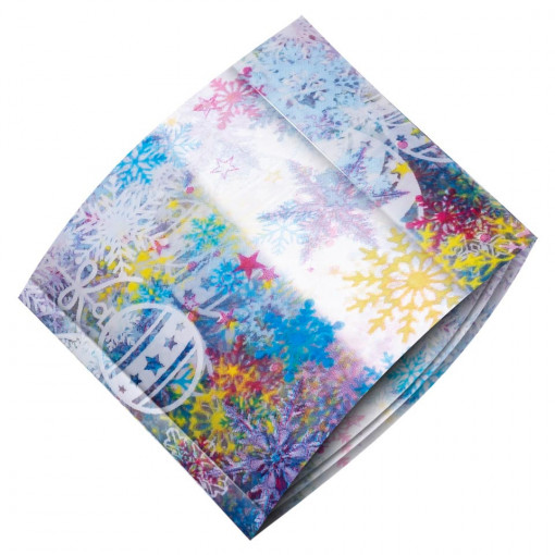 Folie de Transfer Unghii LUXORISE - Winter Rainbow