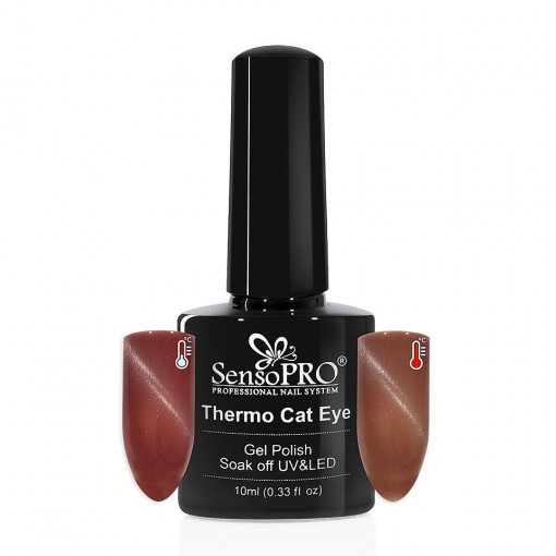 Poze Oja Semipermanenta SensoPRO Thermo Cat Eye #10, 10 ml