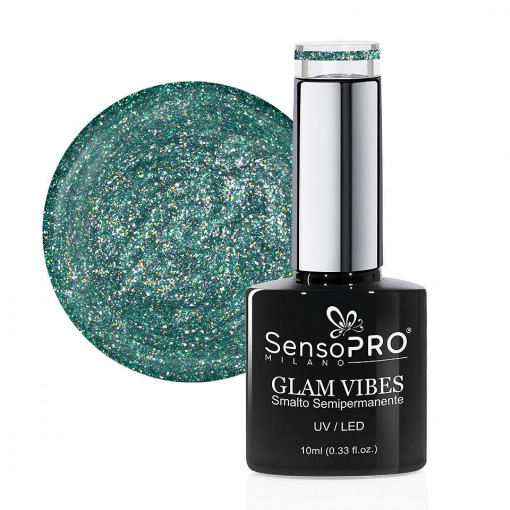 Oja Semipermanenta Glam Vibes SensoPRO Milano #25 Serendipity Glaze, 10ml