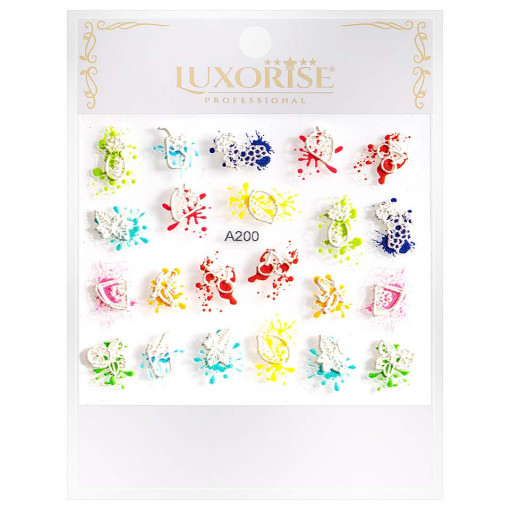 Sticker 3D Unghii Adventure A200, LUXORISE