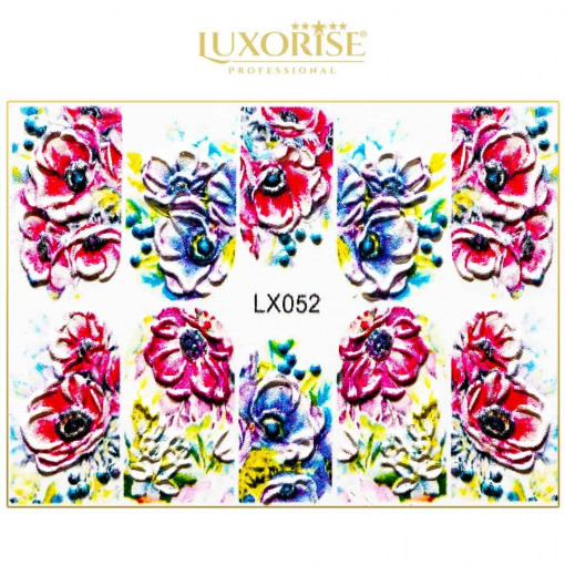 Tatuaj 3D Unghii LUXORISE LX052 - Artistry