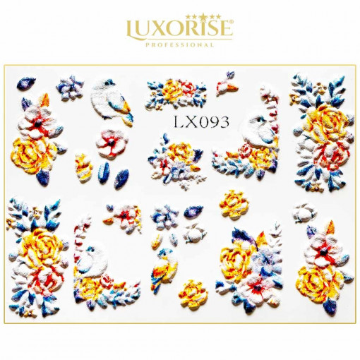 Tatuaj 3D Unghii LUXORISE LX093 - Artistry