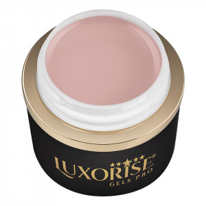 Gel UV Constructie Unghii RevoFlex LUXORISE 30ml, Cover Nude - Light