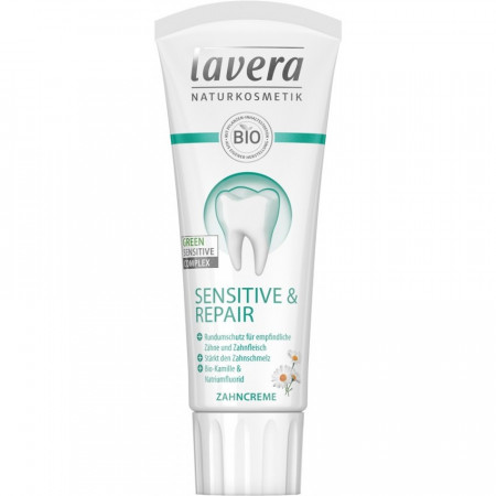 PASTA DE DINTI BIO CU MUSETEL, SENSITIVE & REPAIR, 75ML