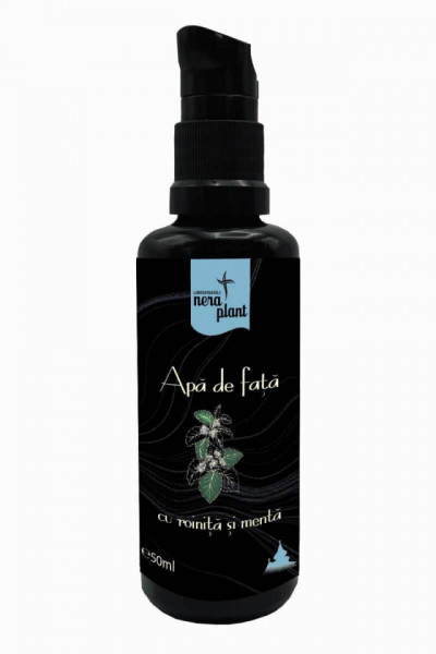 Apa de fata Nera Plant cu roinita si menta, 50ml