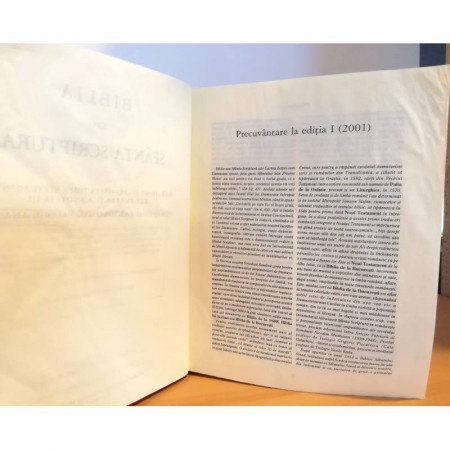 COPERTA SI CONTINUT DETERIORAT - Biblia tradusa de Bartolomeu Anania
