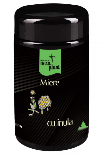 Miere BIO Nera Plant cu Inula, 210g