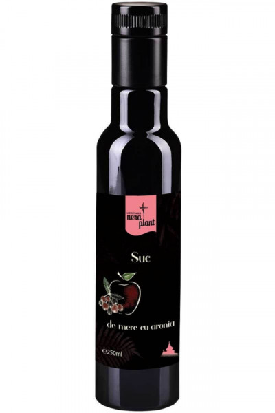 Nera Plant - Suc de mere cu aronia bio, 250ml