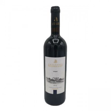 Vin manastiresc rosu sec Syrah, an 2015 - Sfantul Munte Athos - Manastirea Vatoped