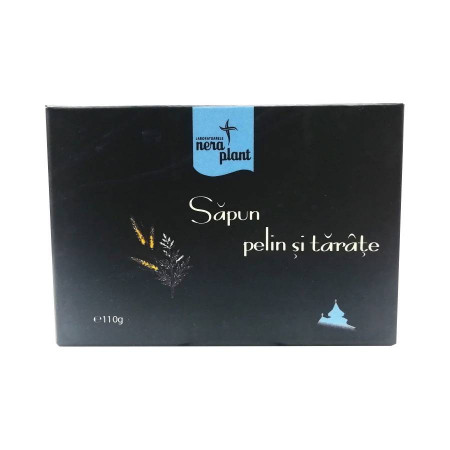 Sapun solid Nera Plant cu pelin si tarate, 110g