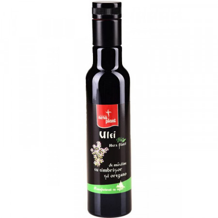 Ulei cu cimbrisor si oregano Nera Plant BIO de masline, 250ml