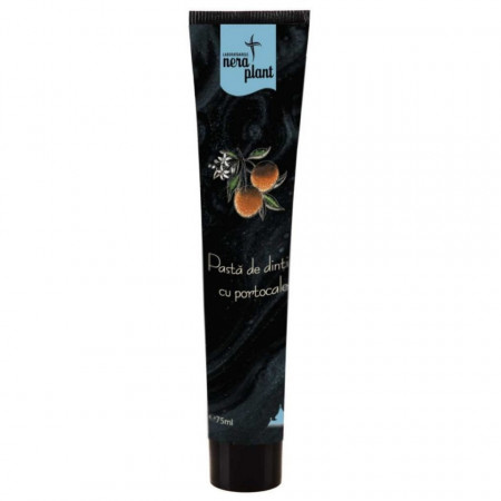 Pasta de dinti Nera Plant cu portocale, 75ml
