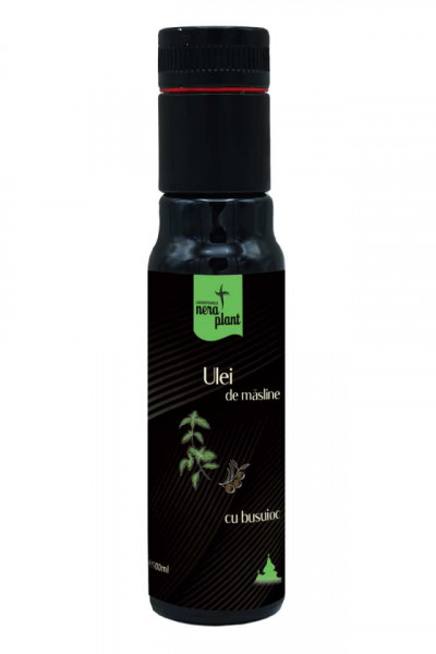 Ulei de masline cu busuioc Nera Plant BIO, 100ml