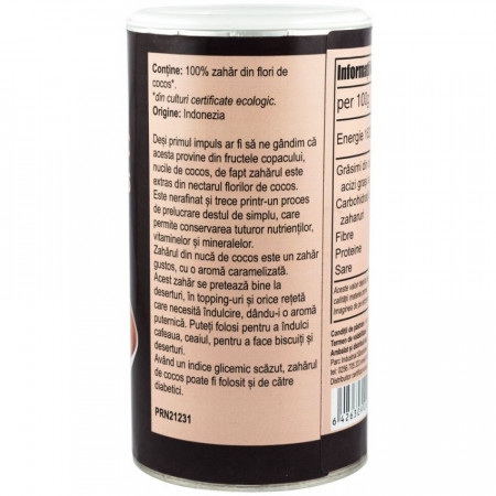 ZAHAR DE COCOS BIO 270 g