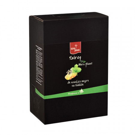 Sirop Nera Plant BIO de coacaze negre cu lamaie, 3L