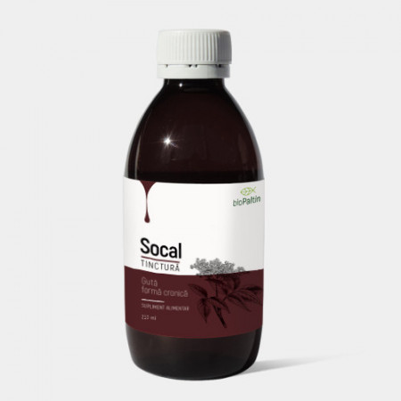TINCTURA PENTRU GUTA FORMULA II - SOCAL, 100ml
