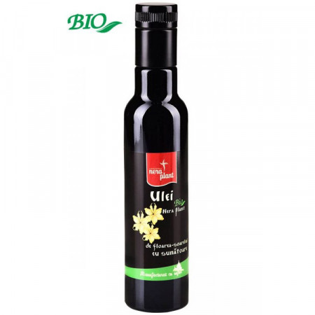 Ulei cu sunatoare Nera Plant BIO de floarea soarelui, 250ml