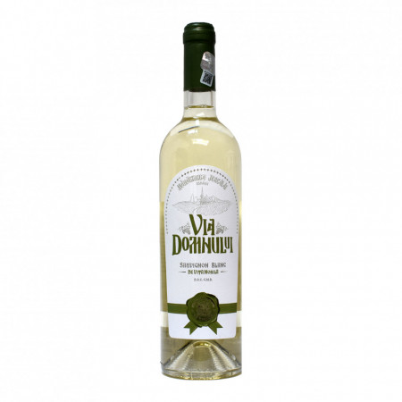 Vin Sauvignon Blanc sec - Via Domnului - Manastirea Jercalai, 0,75l