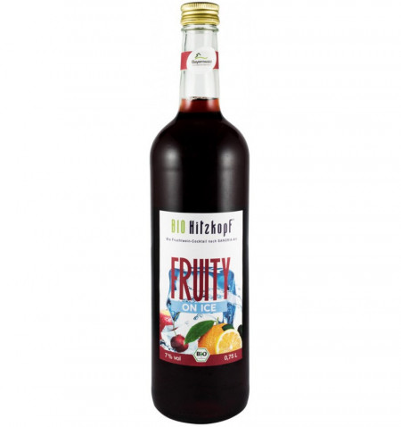 COCKTAIL BIO DIN VINURI DE FRUCTE – SANGRIA, 0,75L HITZKOPF