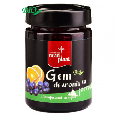 Gem de aronia cu portocale BIO Nera Plant, 230g