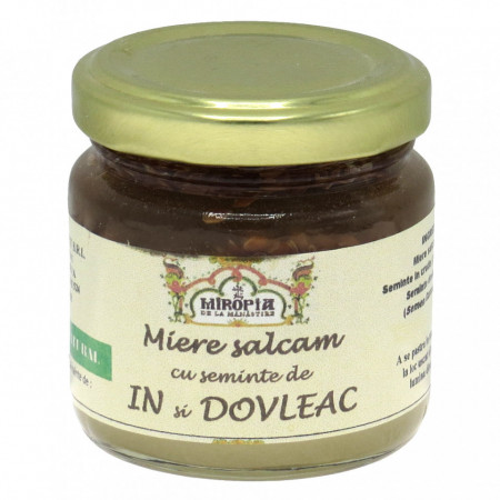 Miere cu in si dovleac - 212gr – Miropia - Manastirea Turnu