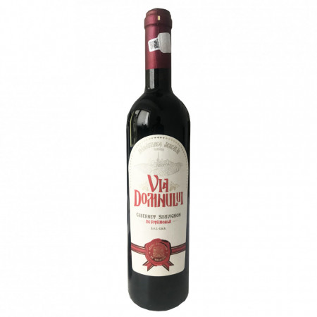 Vin Cabernet Sauvignon sec - Via Domnului - Manastirea Jercalai, 0,75l - 49