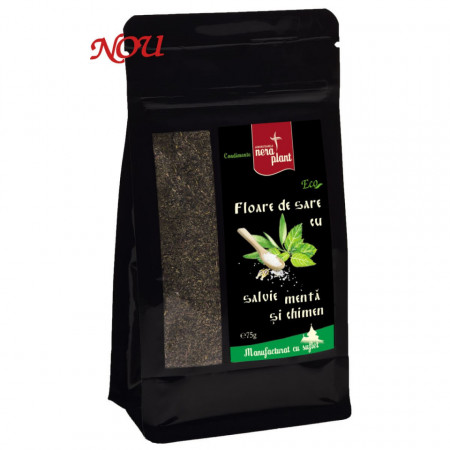 FLOARE DE SARE CU SALVIE, MENTA, CHIMEN ECO 75GR