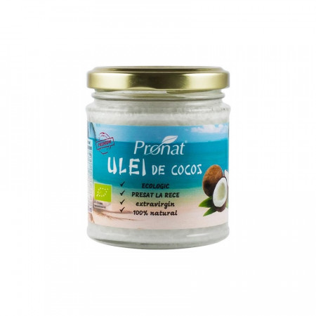 Ulei de cocos extravirgin BIO presat la rece 200 ml