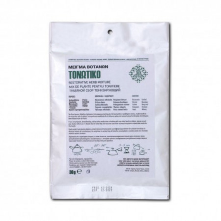 Ceai organic - mix pentru tonifiere, 30G - Sfantul Munte Athos - Manastirea Vatoped