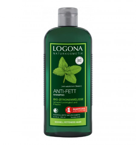 SAMPON BIO ANTI GRASIME CU ROINITA, 250 ML LOGONA