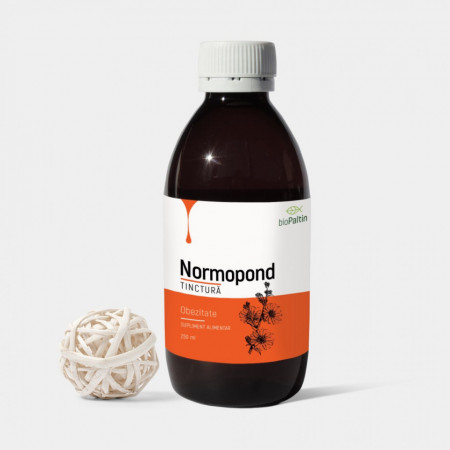 TINCTURA PENTRU OBEZITATE - NORMOPOND, 250ml