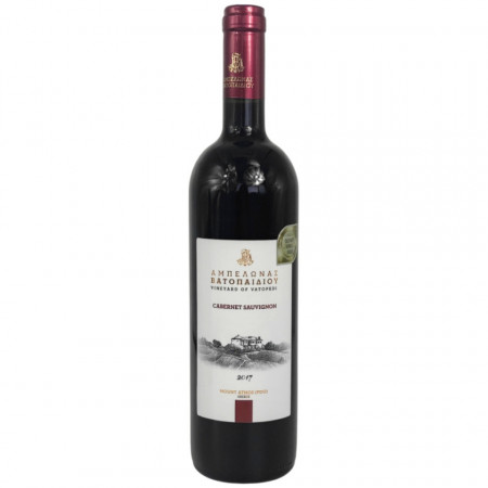 Vin manastiresc rosu sec Cabernet Sauvignon - Sfantul Munte Athos - Manastirea Vatoped
