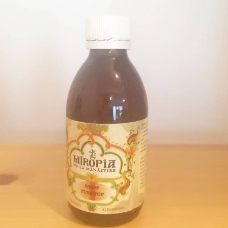 ETICHETA DETERIORATA - Sirop Tusistop 200 ml – Miropia - Manastirea Turnu