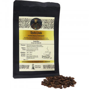 Cafea boabe proaspat prajita "Radu Voda PREMIUM" prajita handmade, 150g