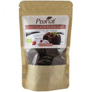 Ciocolata fondant BIO cu sirop de agave 150g