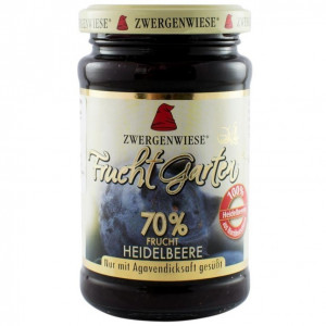 Gem BIO de afine, indulcit cu sirop de agave, 225 g ZWERGENWIESE