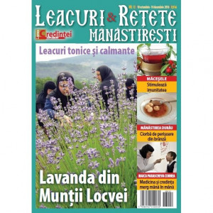 LEACURI ŞI REŢETE MĂNĂSTIREŞTI. NR. 12