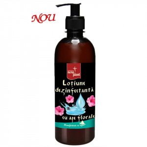 Lotiune dezinfectanta cu apa florala Nera Plant 500 ml