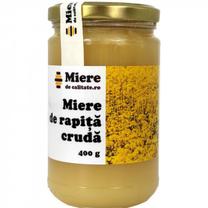 Miere de rapita cruda 400 g