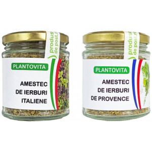 Pachet condimente: amestec de ierburi italiene + ierburi de provence