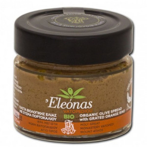 Pasta de masline Bio cu coaja de portocala - 100 gr - Sfantul Munte Athos - Manastirea Vatoped