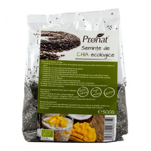 Seminte de Chia bio, 500 g