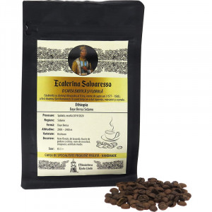Cafea boabe proaspat prajita handmade "Ecaterina Salvaresso , PREMIUM" , 150g