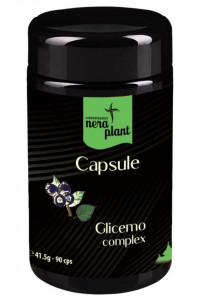 Capsule Nera Plant BIO Glicemo-complex, 90 cps.