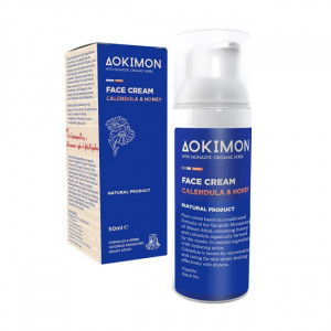 Crema pentru fata galbenele si miere, 50 ML - Sfantul Munte Athos - Manastirea Vatoped