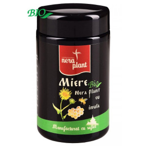 Miere BIO Nera Plant cu Inula, 220g