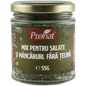 MIX DE CONDIMENTE PENTRU SALATE SI MANCARURI, FARA TELINA, 55G