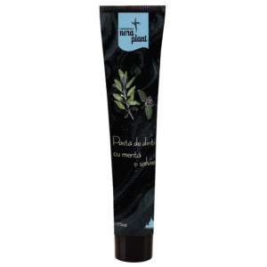Pasta de dinti Nera Plant cu salvie si menta, 75ml